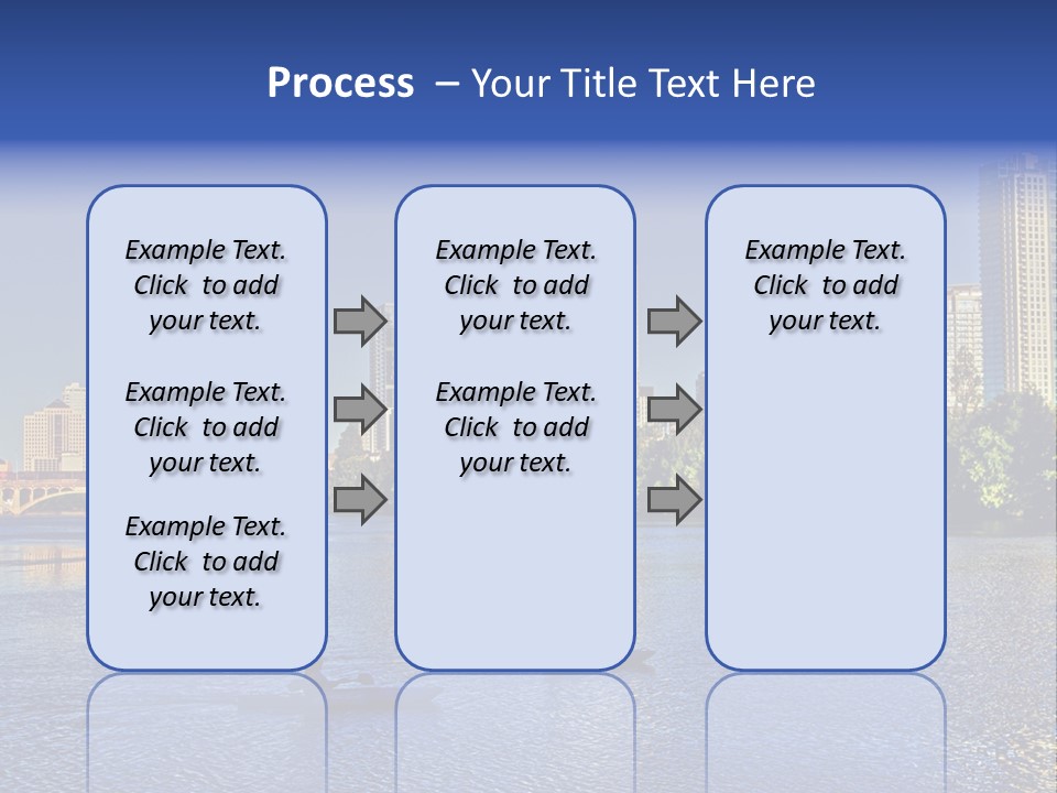 Lady Cityscape Autin PowerPoint Template