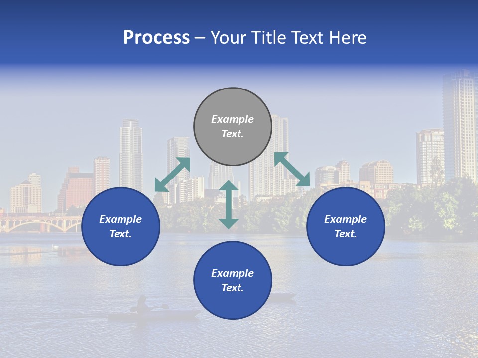 Lady Cityscape Autin PowerPoint Template