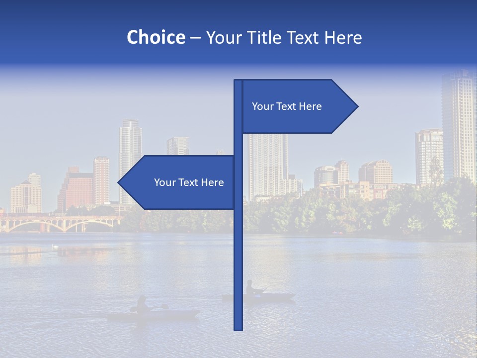 Lady Cityscape Autin PowerPoint Template