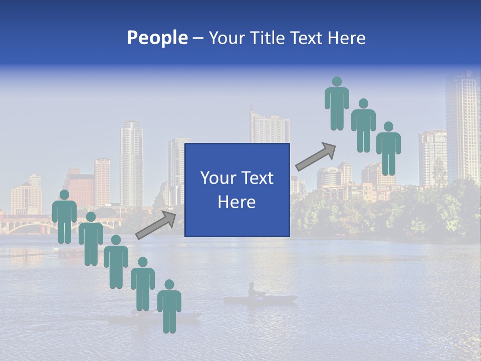 Lady Cityscape Autin PowerPoint Template