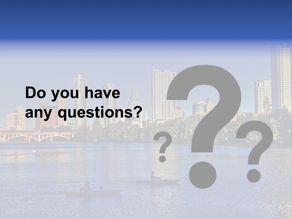 Lady Cityscape Autin PowerPoint Template