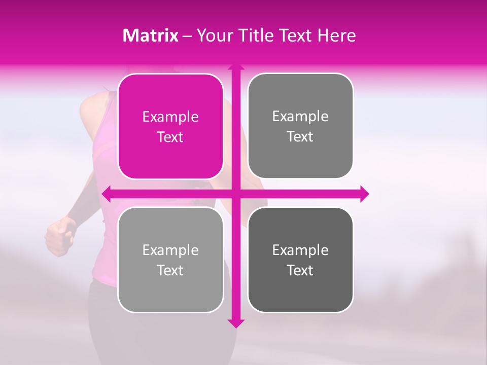 Fall Nature Exercise PowerPoint Template