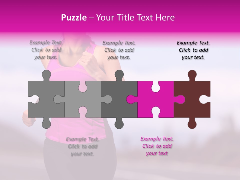 Fall Nature Exercise PowerPoint Template