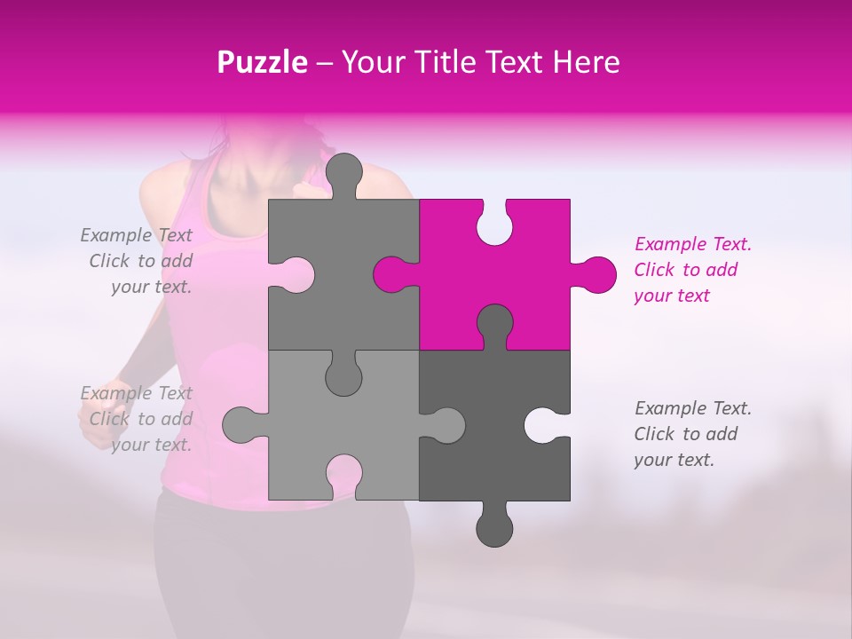 Fall Nature Exercise PowerPoint Template