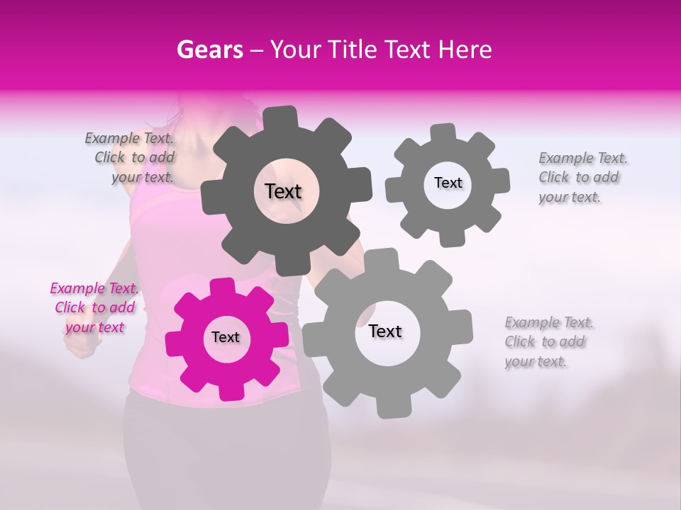 Fall Nature Exercise PowerPoint Template