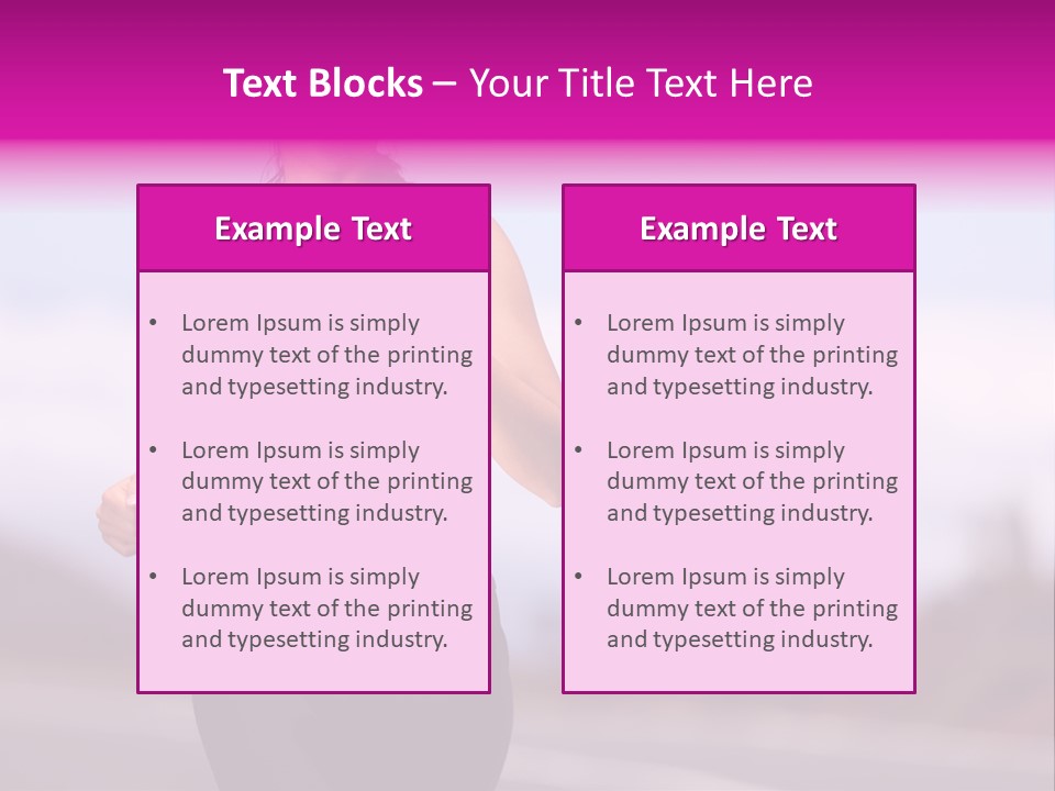 Fall Nature Exercise PowerPoint Template