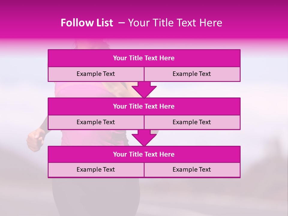Fall Nature Exercise PowerPoint Template