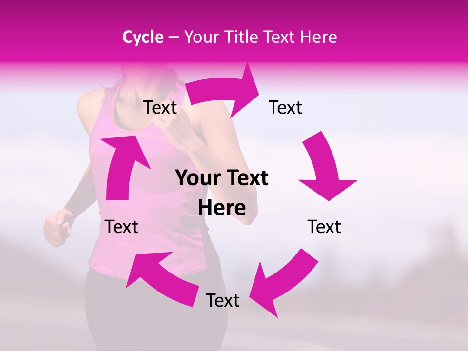 Fall Nature Exercise PowerPoint Template