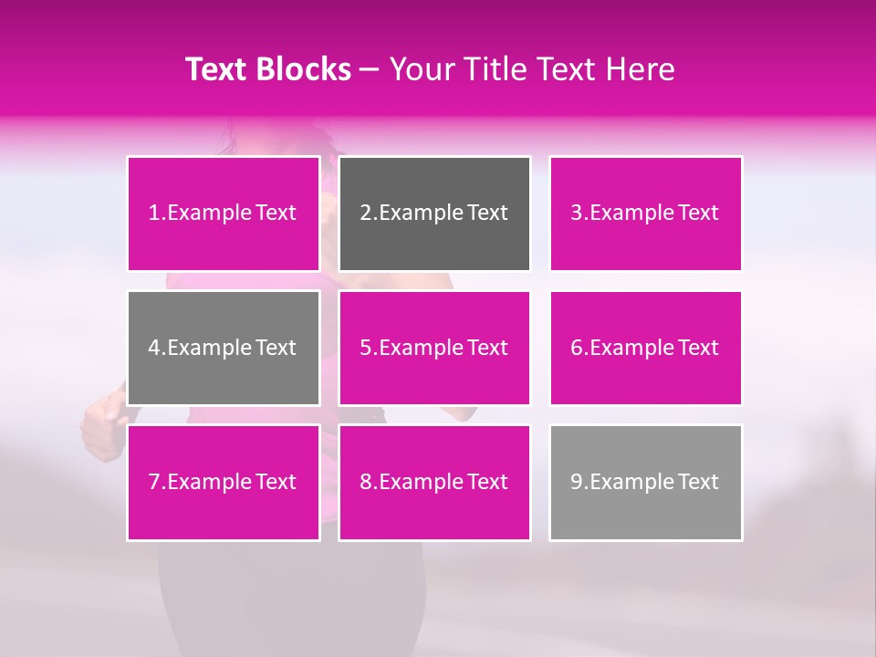 Fall Nature Exercise PowerPoint Template