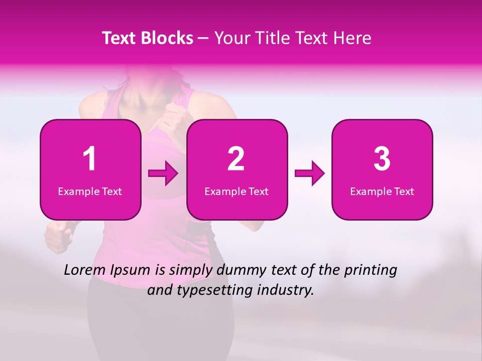 Fall Nature Exercise PowerPoint Template