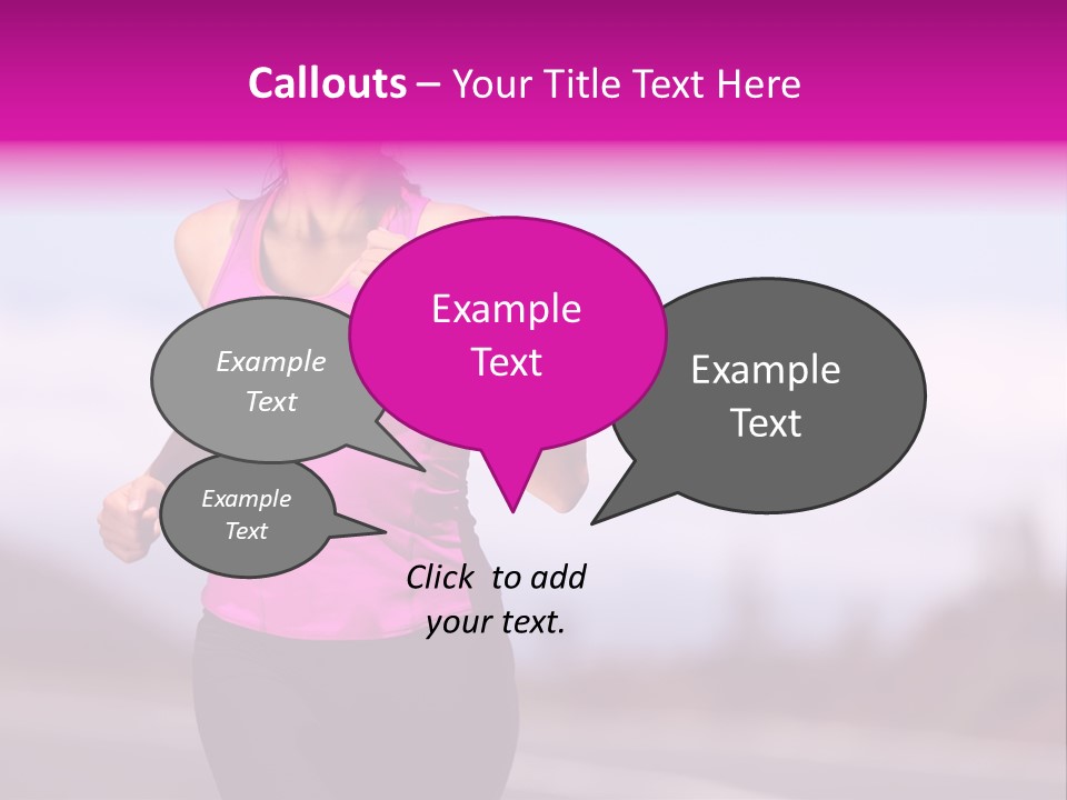 Fall Nature Exercise PowerPoint Template