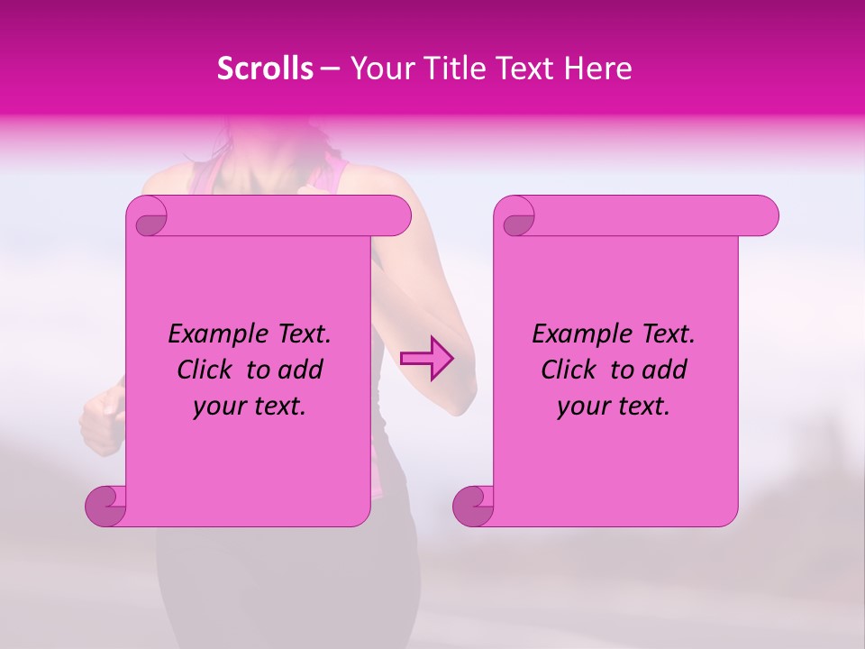Fall Nature Exercise PowerPoint Template