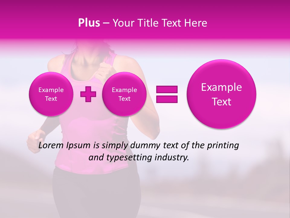 Fall Nature Exercise PowerPoint Template