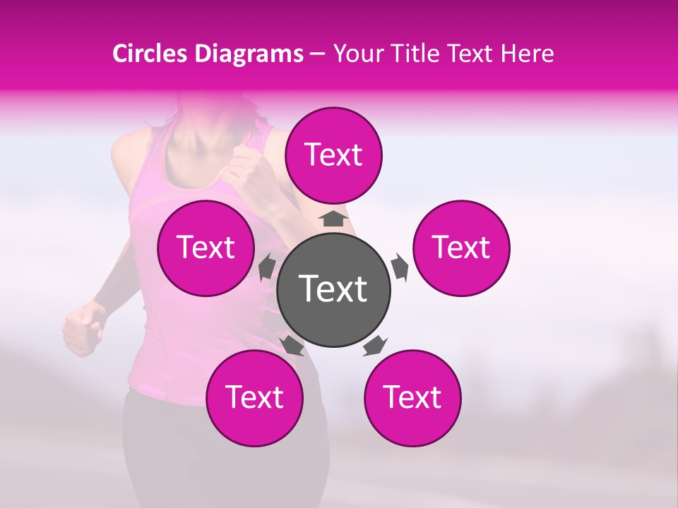 Fall Nature Exercise PowerPoint Template