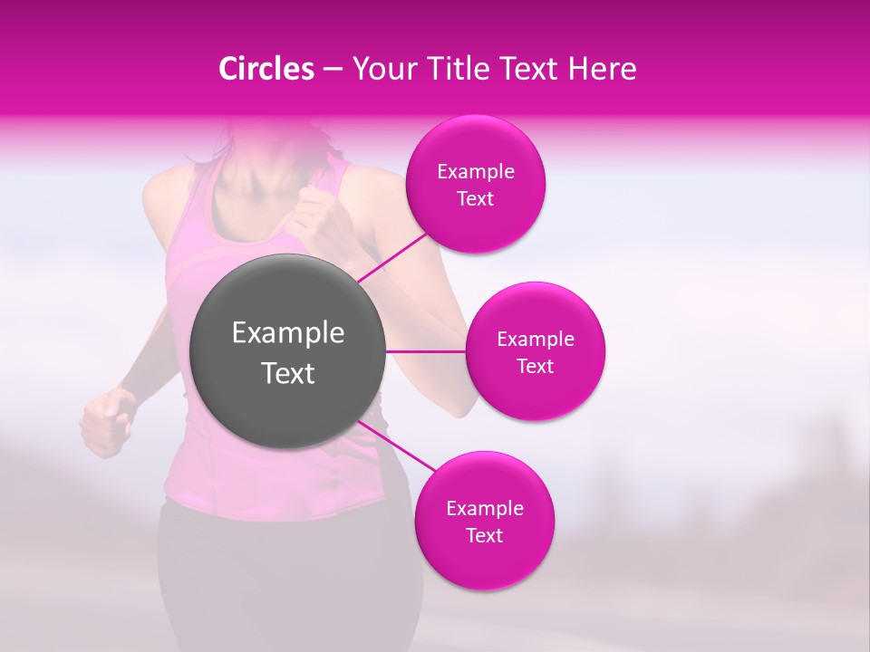 Fall Nature Exercise PowerPoint Template