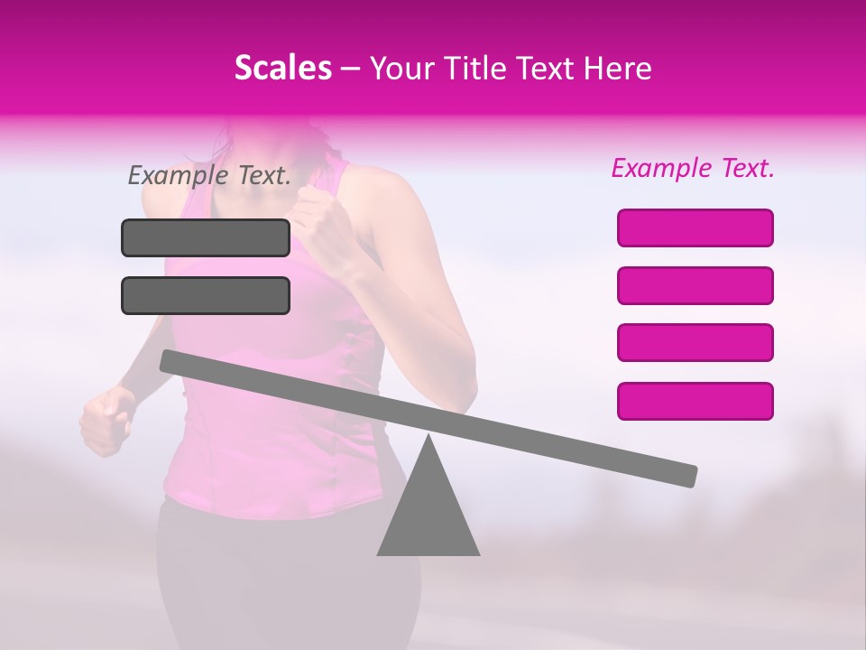 Fall Nature Exercise PowerPoint Template