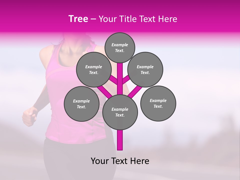 Fall Nature Exercise PowerPoint Template