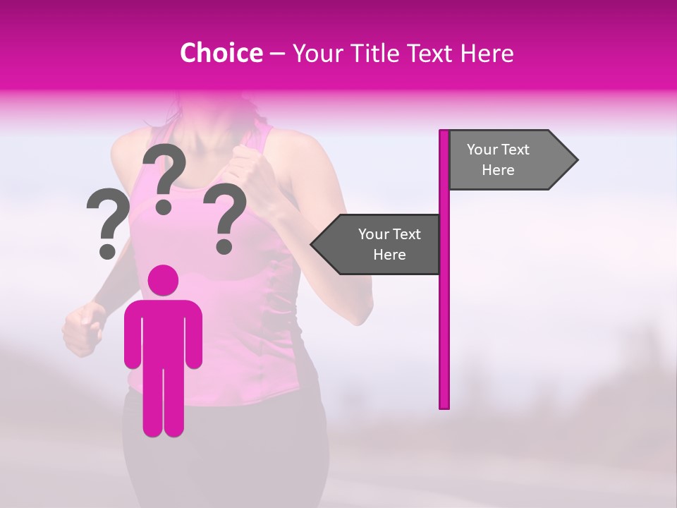 Fall Nature Exercise PowerPoint Template