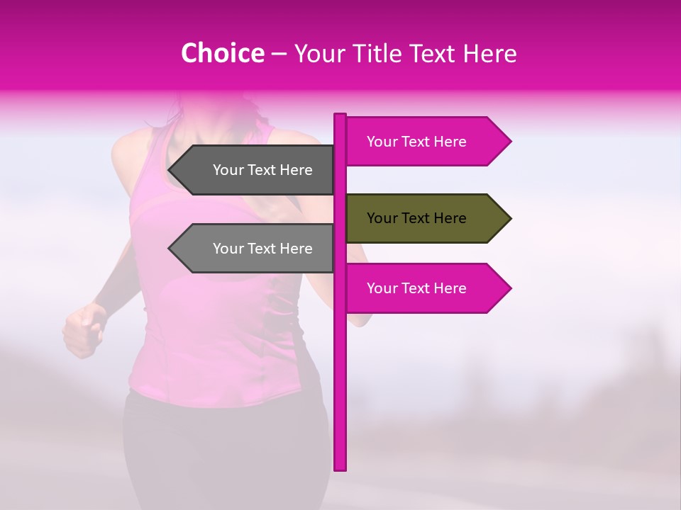 Fall Nature Exercise PowerPoint Template