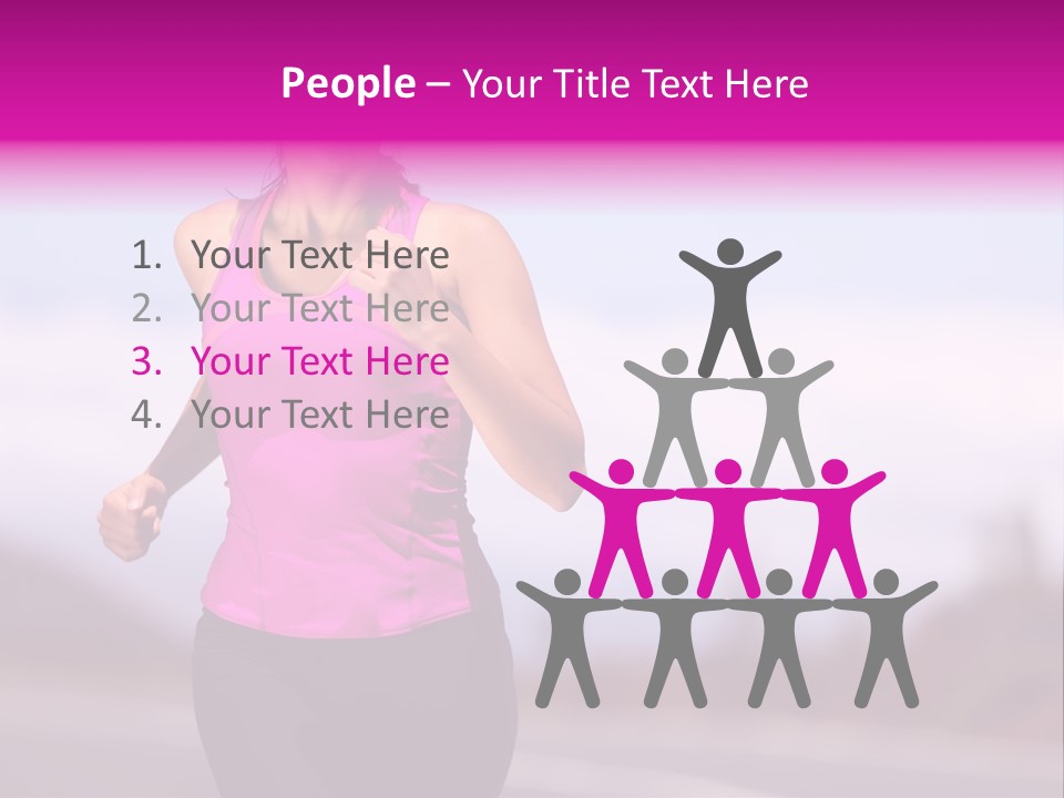 Fall Nature Exercise PowerPoint Template