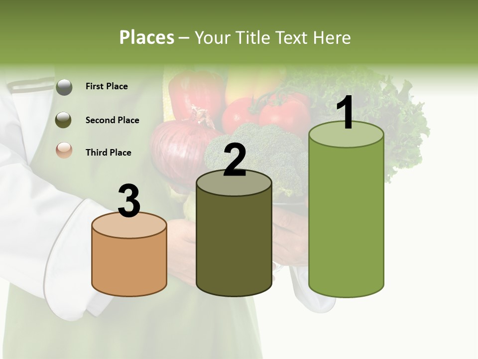 Recipe Nutrition Salad PowerPoint Template