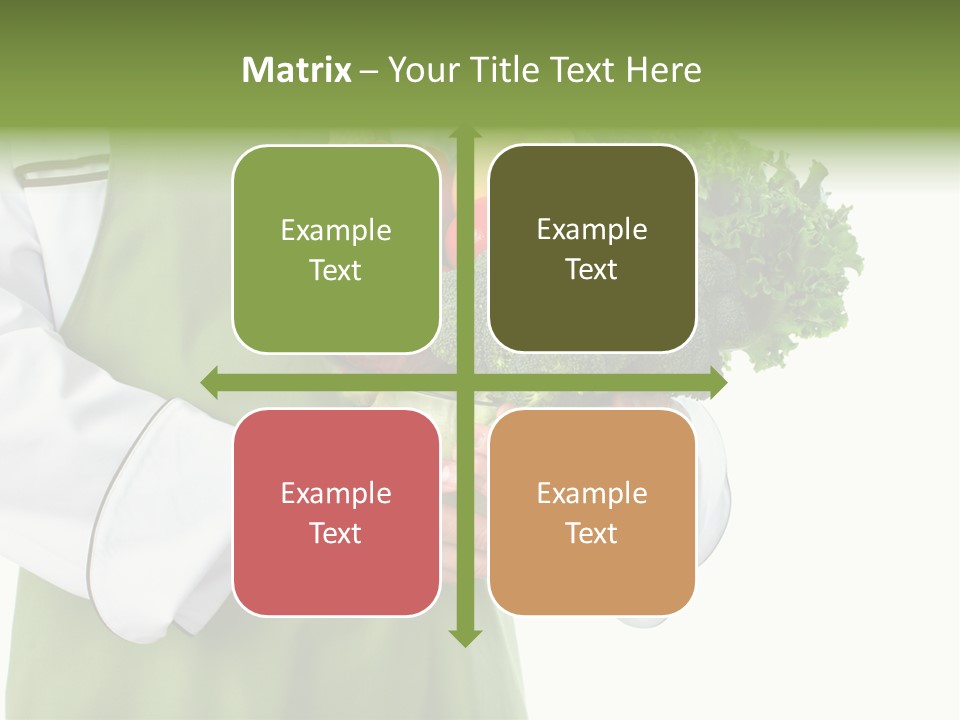 Recipe Nutrition Salad PowerPoint Template