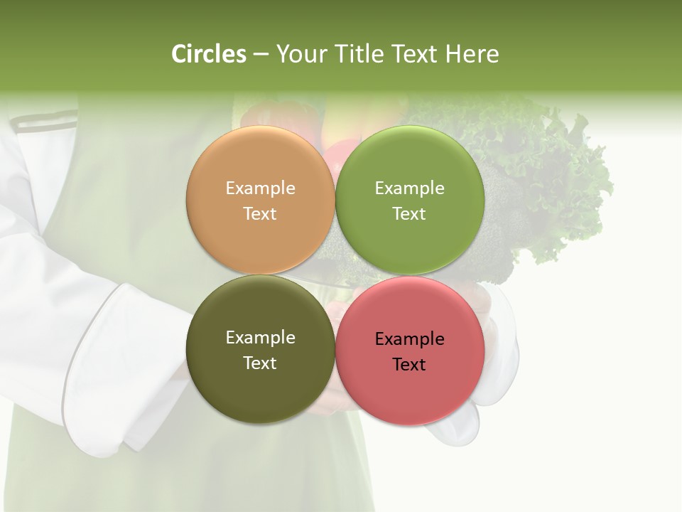 Recipe Nutrition Salad PowerPoint Template