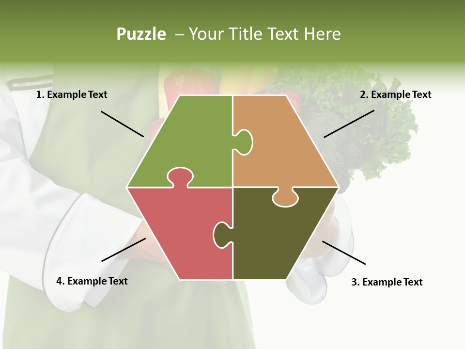 Recipe Nutrition Salad PowerPoint Template