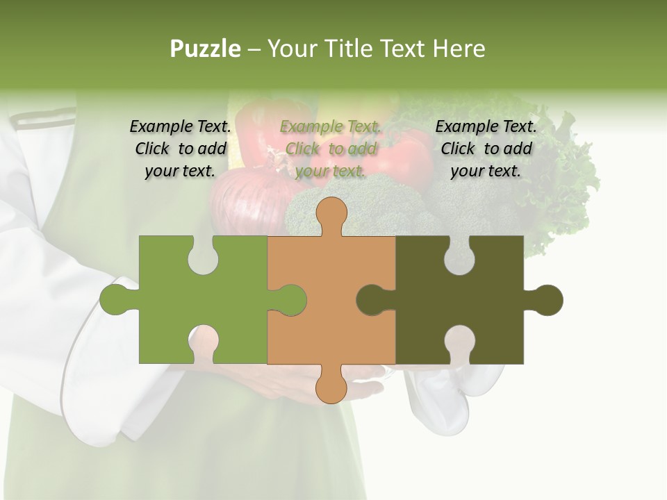 Recipe Nutrition Salad PowerPoint Template