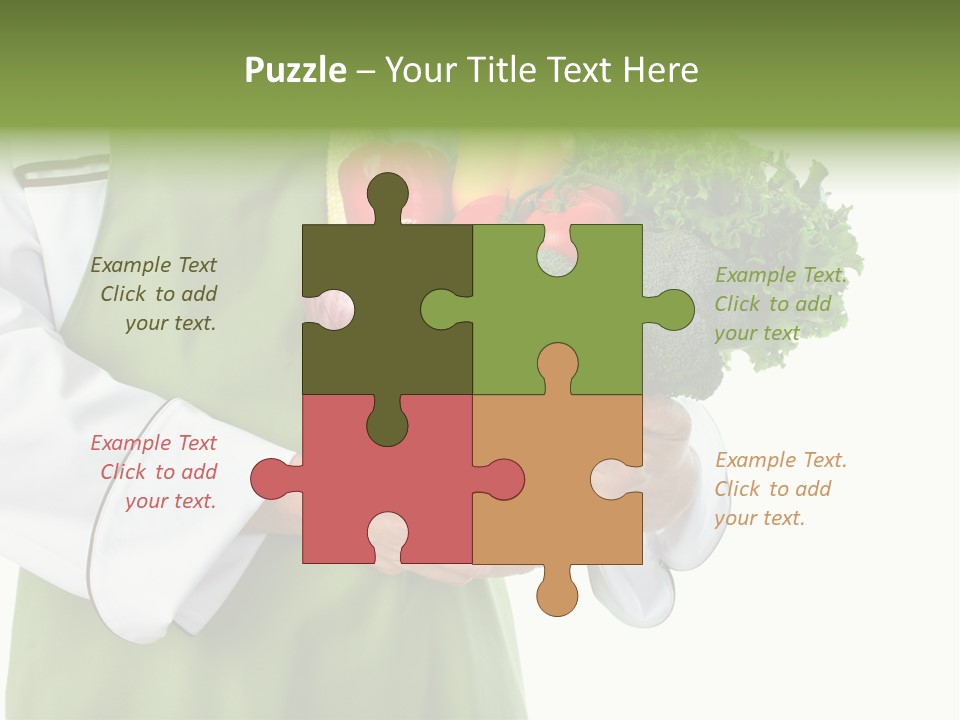 Recipe Nutrition Salad PowerPoint Template