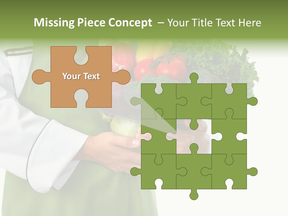 Recipe Nutrition Salad PowerPoint Template