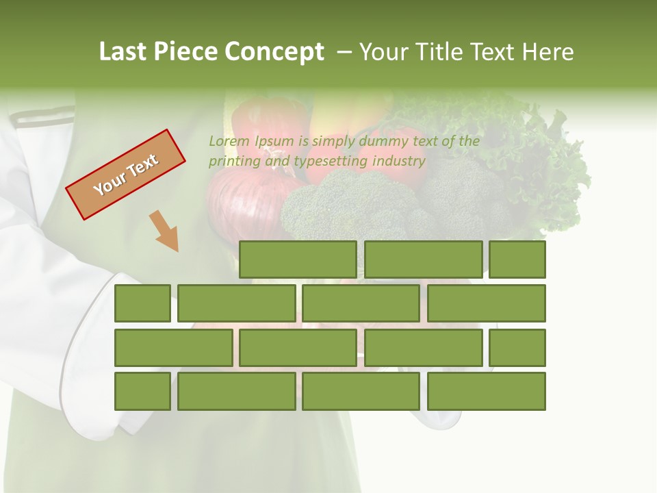 Recipe Nutrition Salad PowerPoint Template