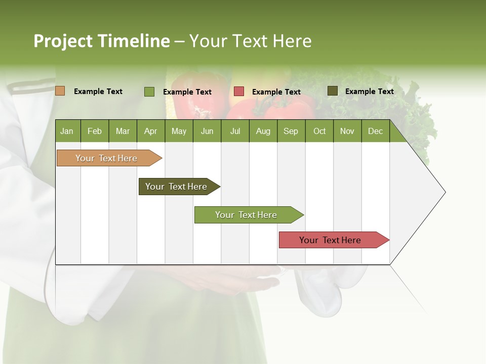 Recipe Nutrition Salad PowerPoint Template