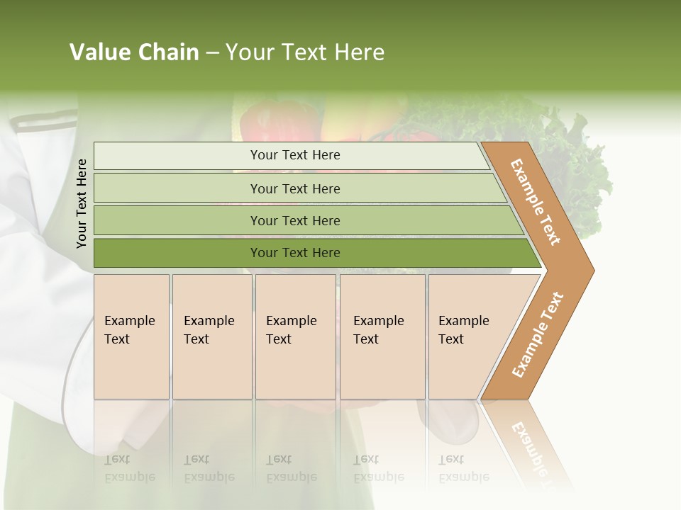 Recipe Nutrition Salad PowerPoint Template