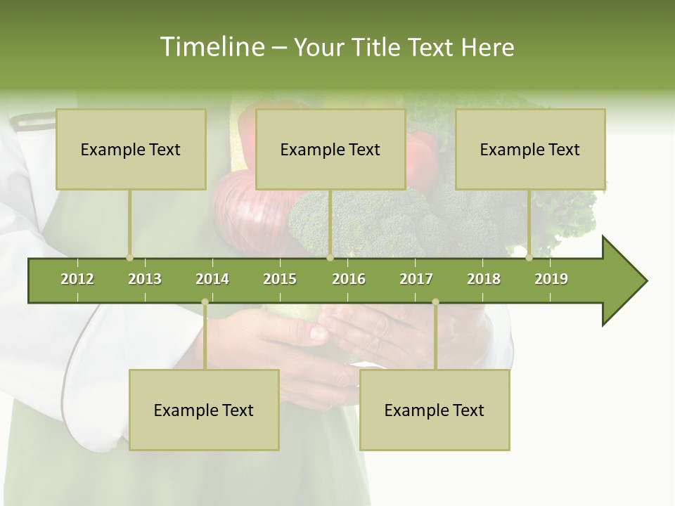 Recipe Nutrition Salad PowerPoint Template