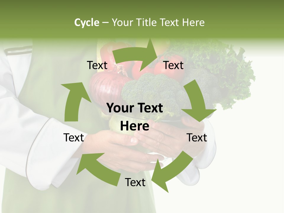 Recipe Nutrition Salad PowerPoint Template