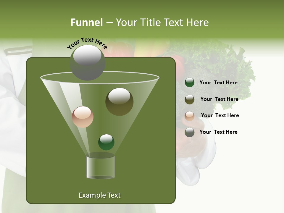 Recipe Nutrition Salad PowerPoint Template