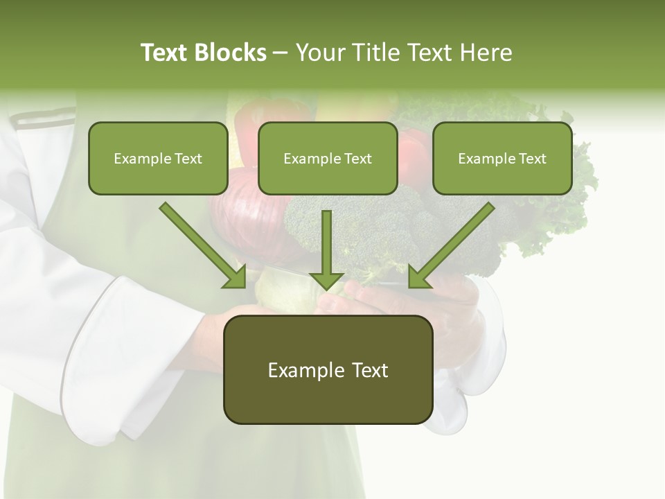 Recipe Nutrition Salad PowerPoint Template