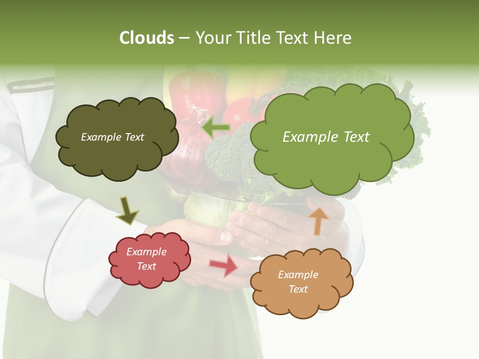 Recipe Nutrition Salad PowerPoint Template