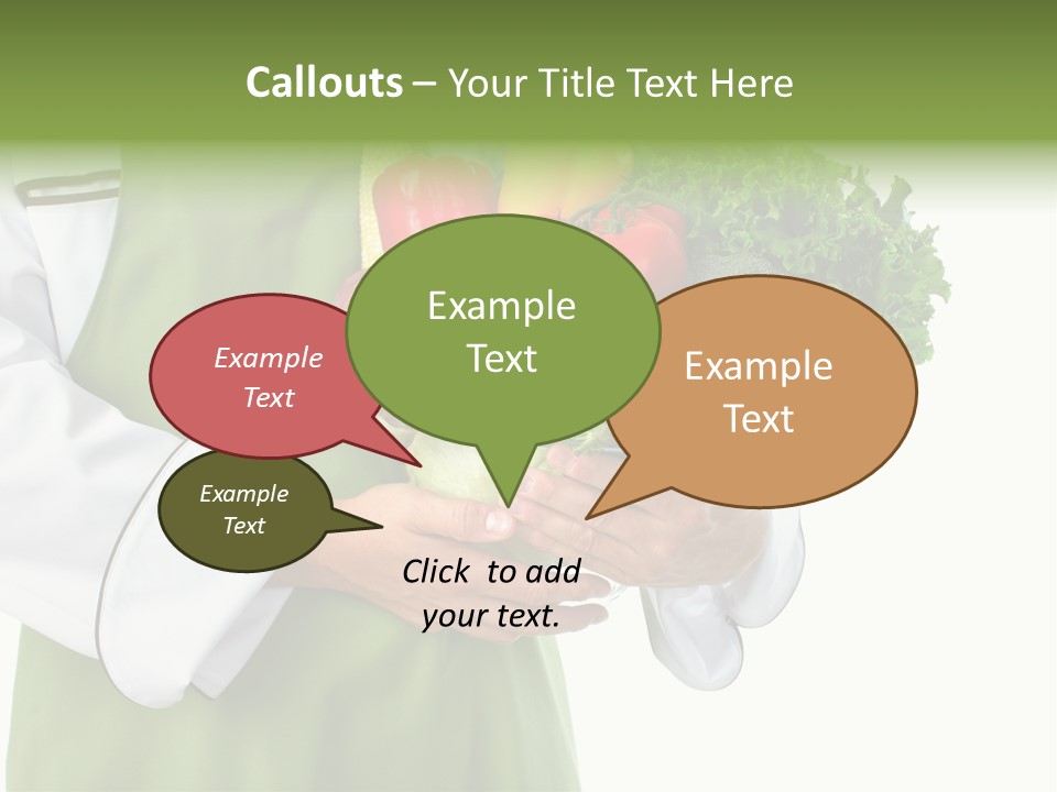 Recipe Nutrition Salad PowerPoint Template