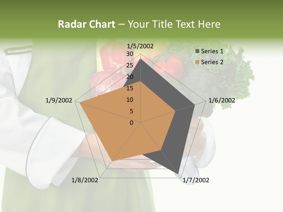 Recipe Nutrition Salad PowerPoint Template