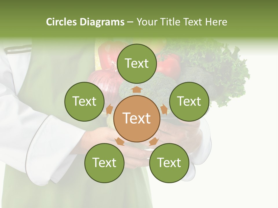 Recipe Nutrition Salad PowerPoint Template