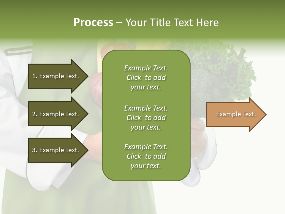 Recipe Nutrition Salad PowerPoint Template