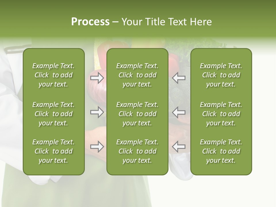 Recipe Nutrition Salad PowerPoint Template