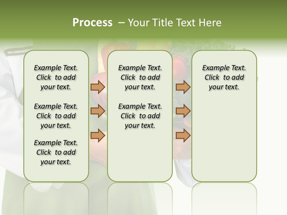 Recipe Nutrition Salad PowerPoint Template