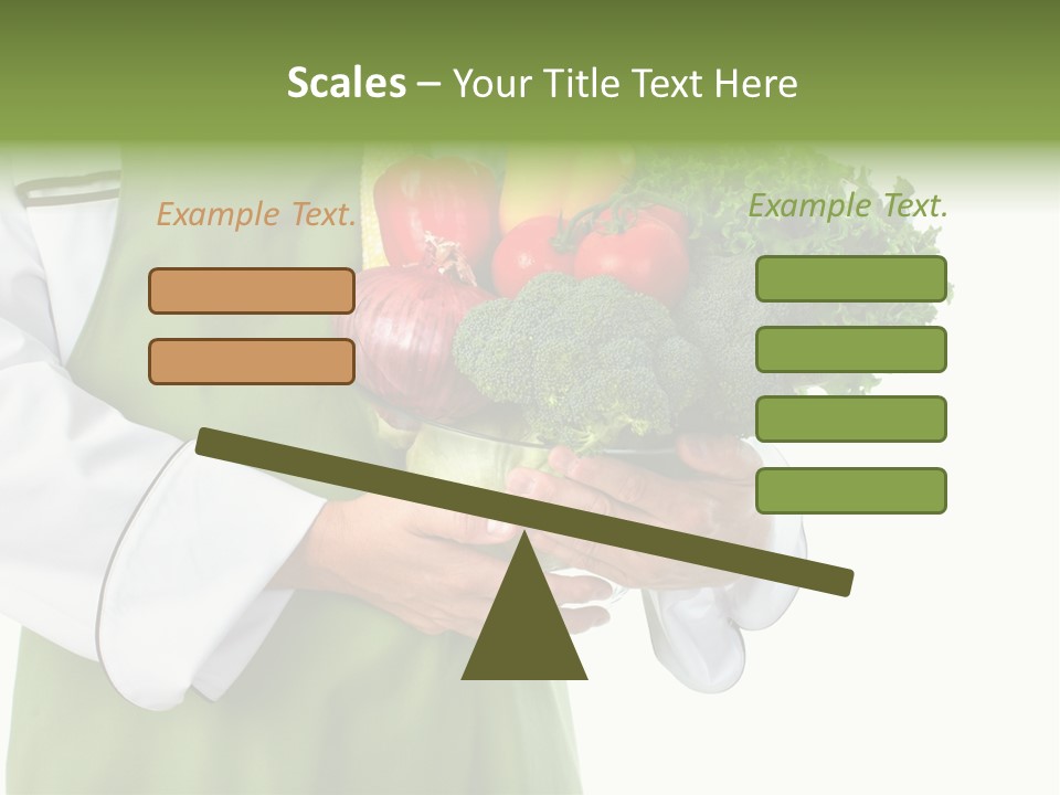 Recipe Nutrition Salad PowerPoint Template