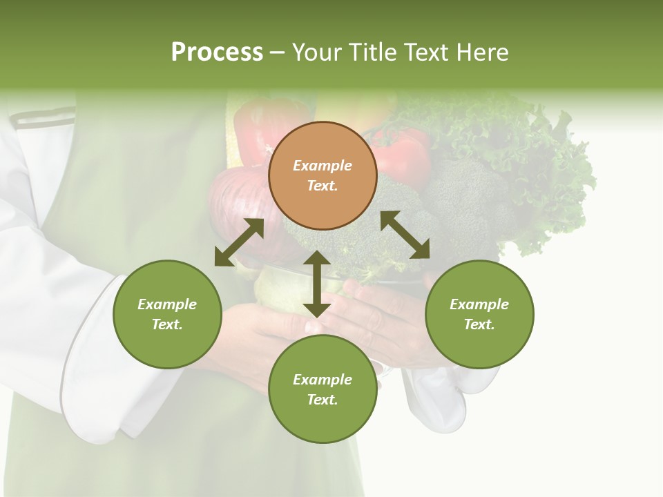 Recipe Nutrition Salad PowerPoint Template