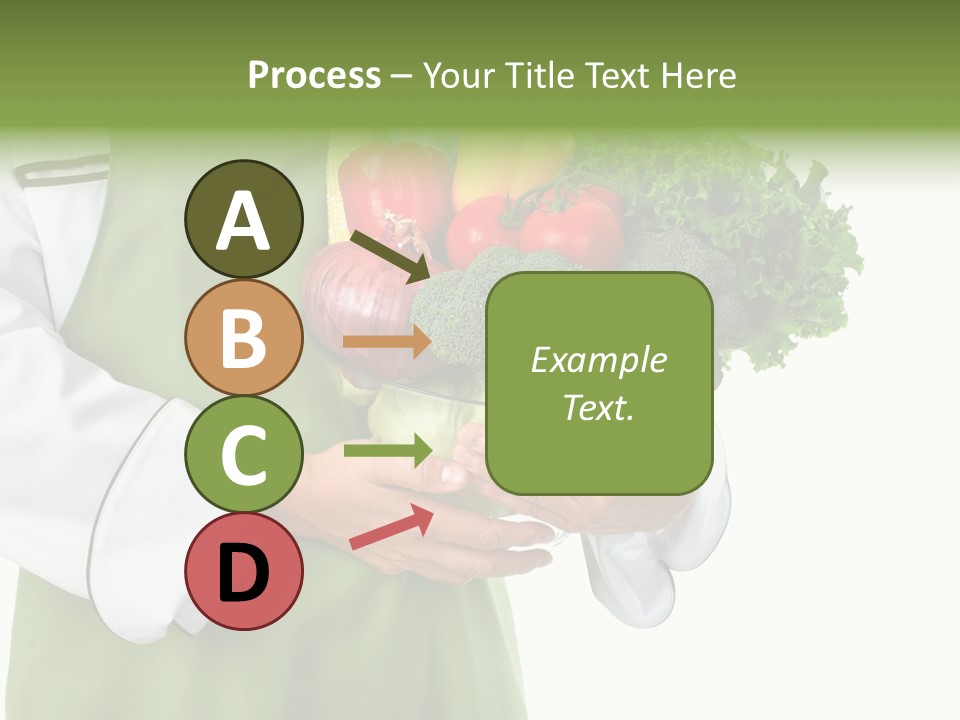 Recipe Nutrition Salad PowerPoint Template