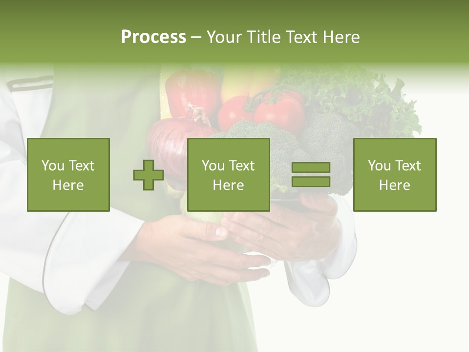 Recipe Nutrition Salad PowerPoint Template