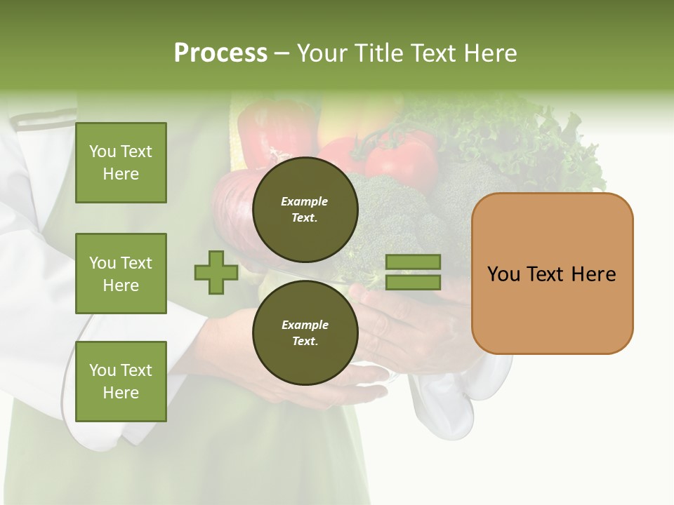 Recipe Nutrition Salad PowerPoint Template